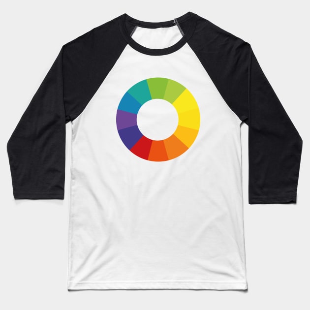 chromatic circleMS Baseball T-Shirt by MisturaDesign